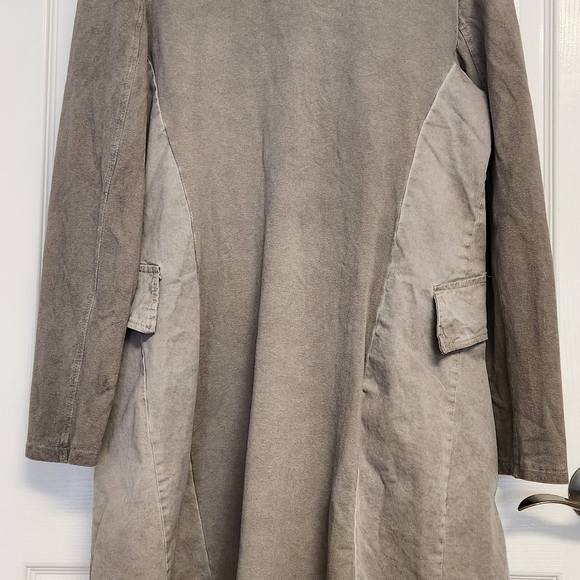 Suzy D London Military Jacket Taupe Large - Picture 5 of 7